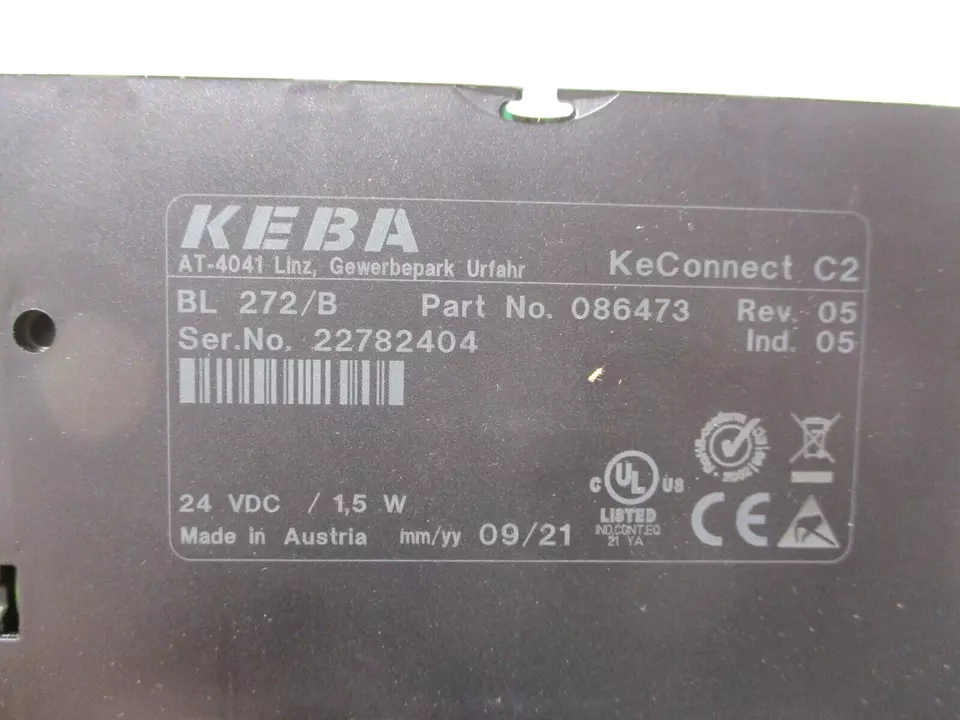 KEBABL272 1 KEBA+BL272/A KEBA+BL272/B