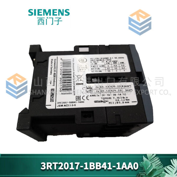 de2c2b5b93f407f2cab9 Siemens 3RT2017-1BB41-1AA0 modular