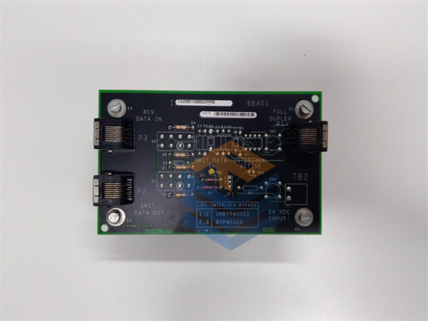 7fa50d9438ad8b9280cb GE IS200ISBBG2AAB 24 VDC input InSync bus bypass board